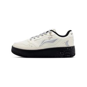 Повседневные кроссовки Tianji Soft Abrasion Resistant Height Increasing Low top Skateboard Shoes Unisex LINING, серебряный