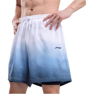 LINING Повседневные шорты мужские blue white