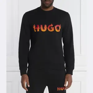 Толстовка ditmo стандартного кроя Hugo, черный