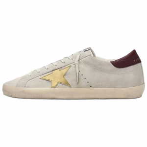 Golden Goose Super Star New Year Limited Collection кожаные низкие кроссовки для скейтбординга 4см женские Milk White