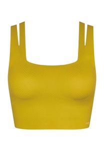 Топ-Бюстье flo с нулевым ощущением и двойными бретелями Sloggi, цвет summer lime