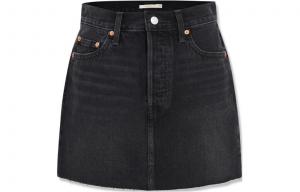 Юбка джинсовая женская дымчато-серая Levi’S