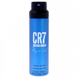 CR7 Play It Cool от Криштиану Роналду для мужчин - дезодорант-спрей для тела, 193 мл Cristiano Ronaldo, прозрачный
