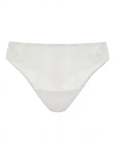 Трусы-стринги с кружевом Hanro, серый