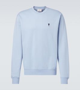 Вышитый хлопковый свитер Ami Paris, Ciel