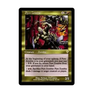 CCG Огненный зомби (клавиша R), MTG - Invasion