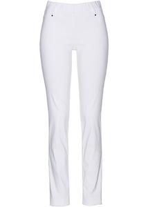 Эластичные брюки без застежки Bpc Selection, белый