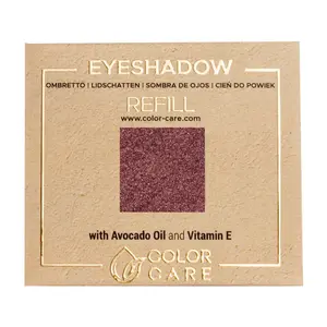 Веганские жемчужные тени для век - 052 скандал Color Care Pearl - Copper Red, 2 гр