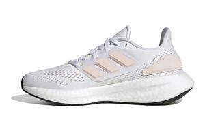 Кроссовки детские Pureboost 22 GS Low-top розовые/белые Adidas, белый