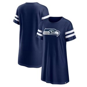 Женское платье Fanatics темно-синего цвета с логотипом College Seattle Seahawks Victory On Dress Fanatics