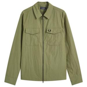 Рубашка на молнии Fred Perry, зеленый