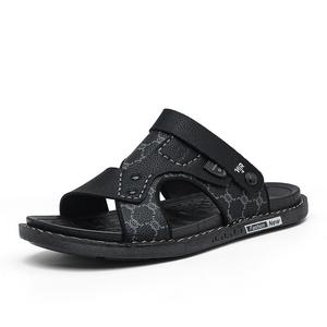 NANJIREN Пляжные сандалии мужские, черно-коричневые