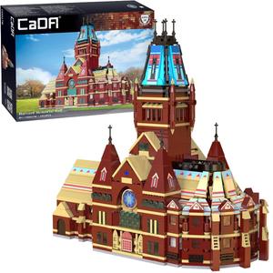 Строительные блоки CaDA, здание Гарвардского мемориального зала, школа, университет, 1411 элементов
