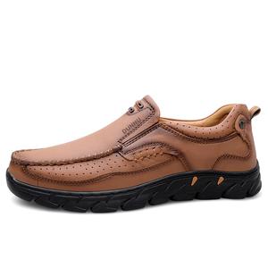 Dunnu Мужские повседневные туфли мужские низкие черно-коричневые, цвет Brown