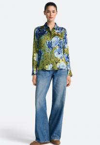 Блуза Rich & Royal Button-down blouse, Urban Lime/Light Green