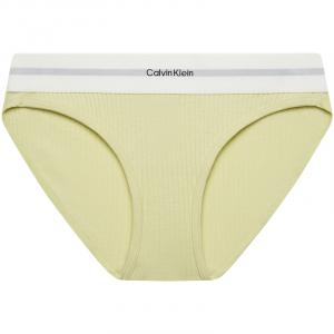 Рифленые трусы с логотипом Calvin Klein, желтый