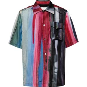 Feng Chen Wang Мужская рубашка Multicolor