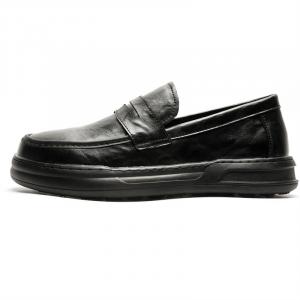 WEISHIBANGWEI Лоферы мужские черные