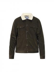 Мужская куртка цвета милитари-оливки DreiMaster Vintage