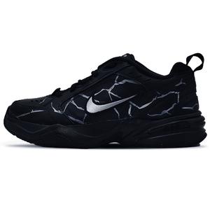 Кроссовки Air Monarch 4 Chunky унисекс с низким верхом, серебряный Nike, черный