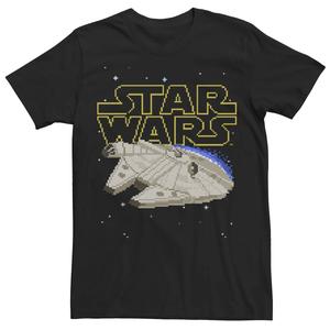 Мужская футболка Millennium Falcon 8-Bit Star Wars