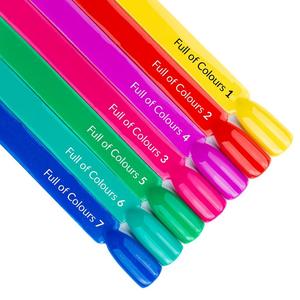 Claresa, Набор гибридных коллекций Full Of Colors, 7 предметов