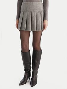 Мини-юбка regular fit Canto 2526106064200 Max&Co., серый