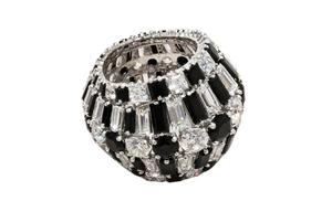 Swarovski Кольца Hyperbola для женщин, черные