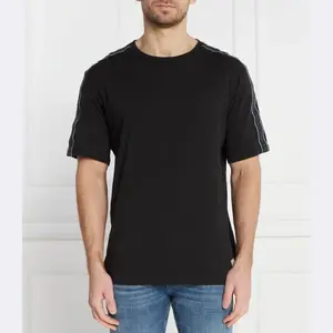 Футболка стандартного кроя из нержавеющей стали с логотипом Tommy Hilfiger, черный