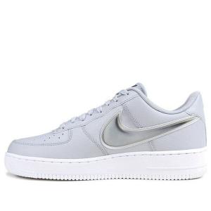 Кроссовки air force 1 '07 lv8 3 'wolf grey obsidian' Nike, серый