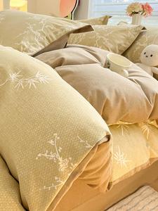 MIDO HOUSE Простыня 1,5 м [комплект из 4 предметов] для кровати 200x230 см, свежий аромат