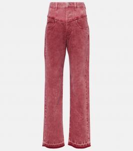 Джинсы noemie прямого кроя Isabel Marant, розовый