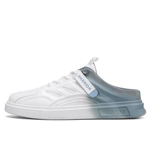 WARRIOR Устойчивые к запаху и истиранию закрытые тапочки для мужчин бело-голубые, цвет White/Blue