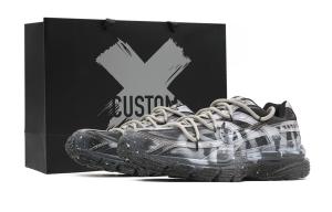 Инициатор амортизация, дышащий, поддерживающий, сбалансированный кроссовки low top unisex Nike, темно-серый