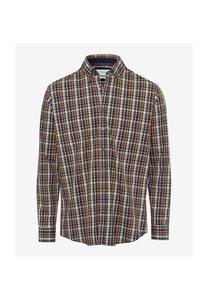 Рубашка с длинными рукавами Brax, цвет cold brew