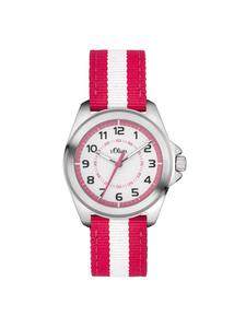 s.Oliver Кварцевые часы SO-3402-LQ серебристого цвета