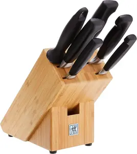 Набор ножей Zwilling Four Star, 7 предметов, серебристый / черный