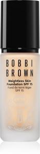 Долговечный матирующий праймер с увлажняющим эффектом Bobbi Brown Weightless Skin Foundation SPF 15 Mini, Warm Sand 13 ml