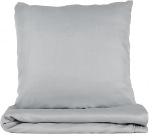 Постельное белье Gerald Wittmann 200х200+80х80 см, микрофибра, однотонные, серый