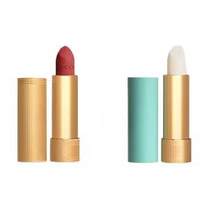 Slender Mist помада в оттенке Inclined Color Velvet Yarn набор для макияжа легко растушевывается 3,5г+3,5г GUCCI