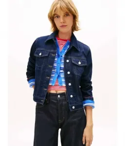 Джинсовая куртка DI4156 regular fit Tommy Jeans, темно-синий