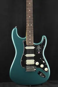 Fender American Professional Classic Stratocaster HSS Фейдед Шервуд Грин Металлик с грифом из розового дерева