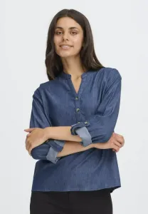 Frvilda bl 1 blouse Fransa, Raw Blue Denim