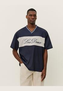 Футболка с принтом BRONSON Les Deux, темно-синий