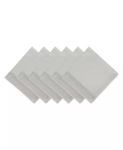 Набор салфеток в блестящую полоску Design Imports, серебро