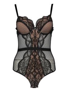 Боди LASCANA, черный