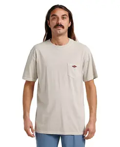 Мужская футболка с коротким рукавом Saltwater Quiksilver, серебряный