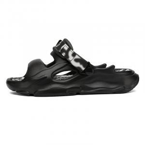 NANJIREN Пляжные сандалии унисекс черные, цвет Black