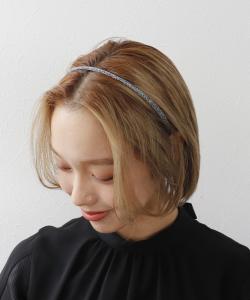 Три четверти в такте/Тонкая дурацкая повязка на голову Three Four Time, цвет Silver