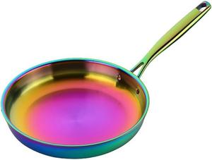 Сковорода Rainbow из нержавеющей стали, 28 см, градиент
